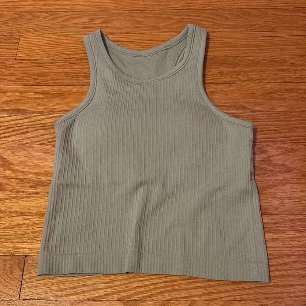 LULULEMON Ebb to Street Cropped Racerback Tank Top